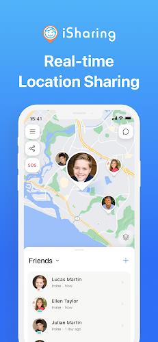 iSharing: GPS Location Tracker Zrzut ekranu 0