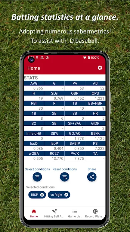 Batting STATS Manager應用截圖第0張