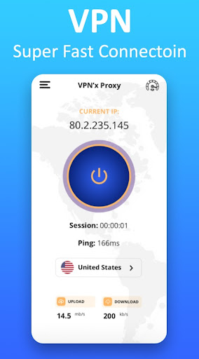 XXVPN - XX VPN Master - Super Ultra VPN Ảnh chụp màn hình 1