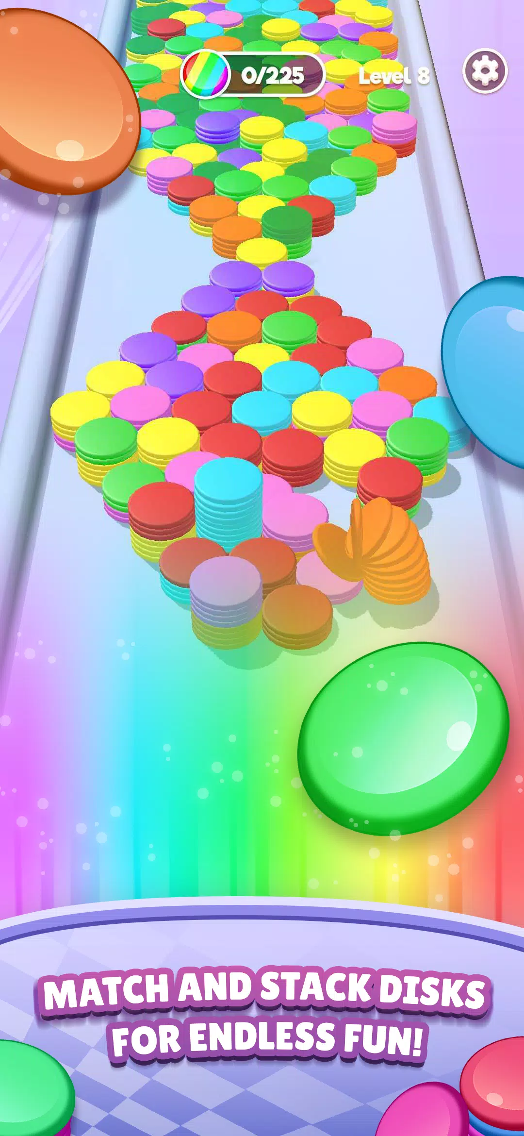 Stack Blast - Disk Shooter ภาพหน้าจอ 0