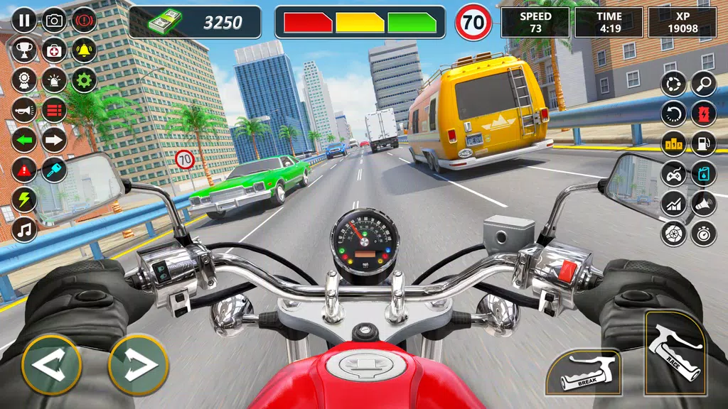 Moto Race Games: Bike Racing Zrzut ekranu 1