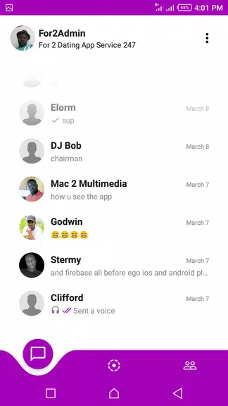 For 2 - Dating Messaging App Capture d'écran 3