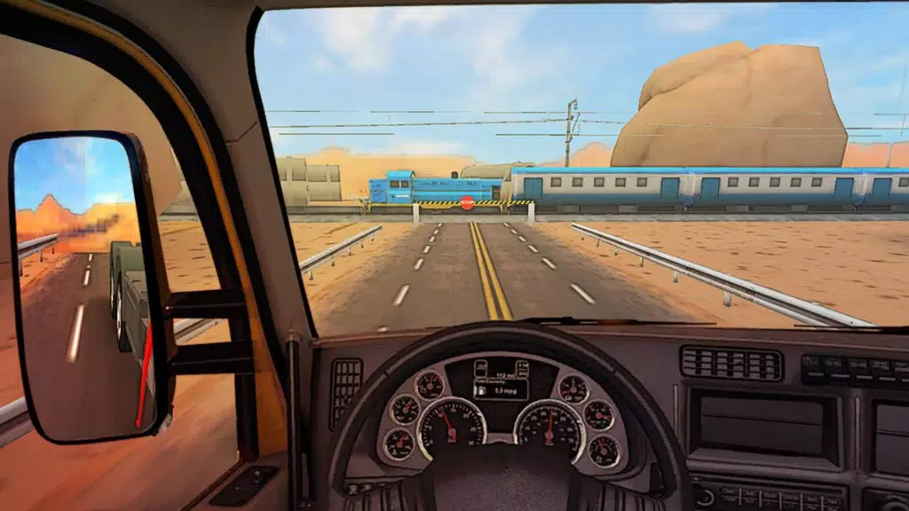 Highway Cargo Truck Simulator Tangkapan skrin 3