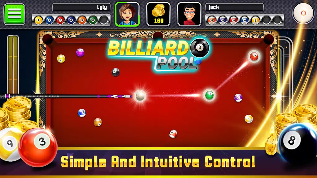 Billiards 8 ball Tangkapan skrin 0