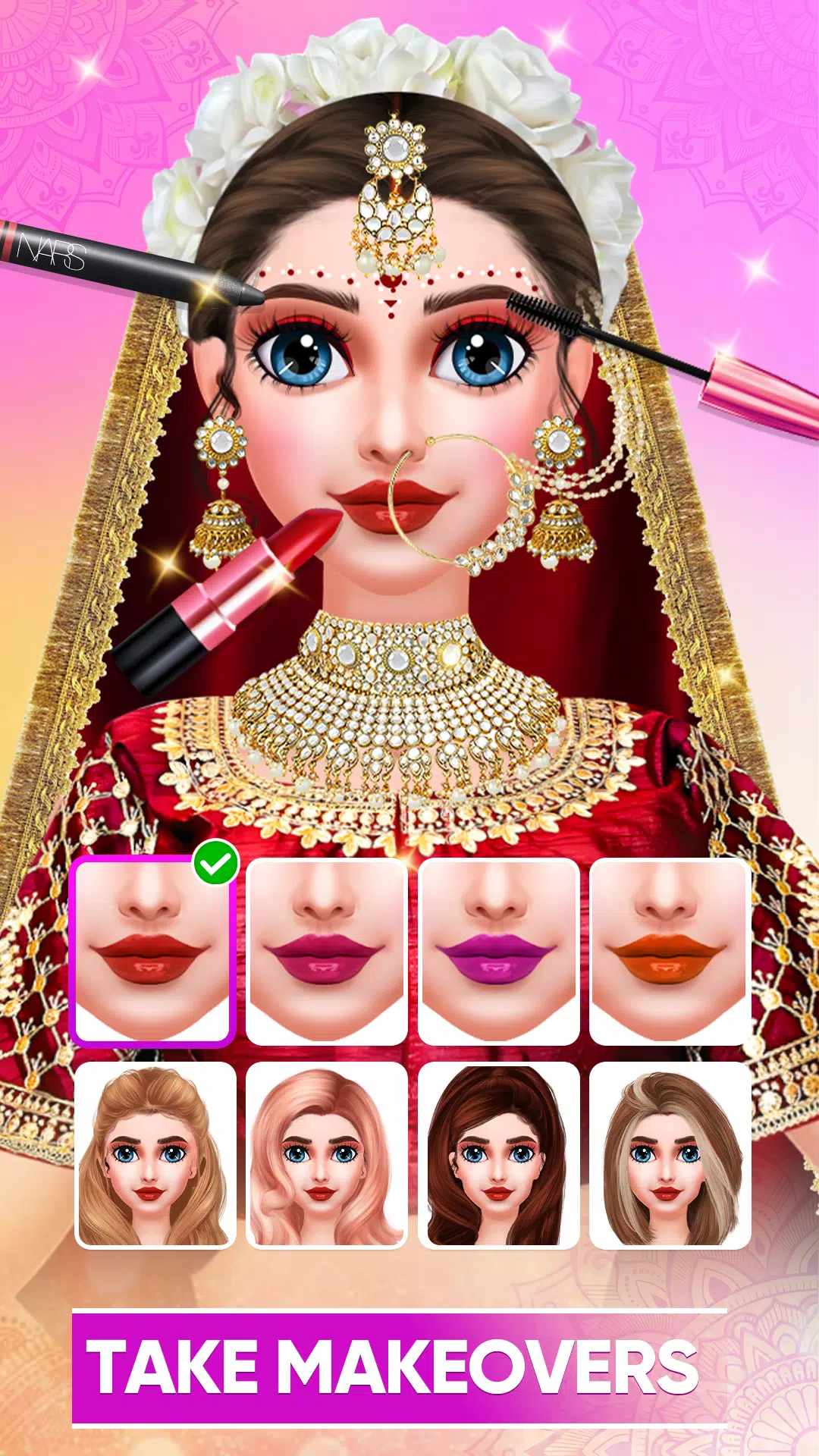 Indian Bridal Wedding Games Captura de tela 1