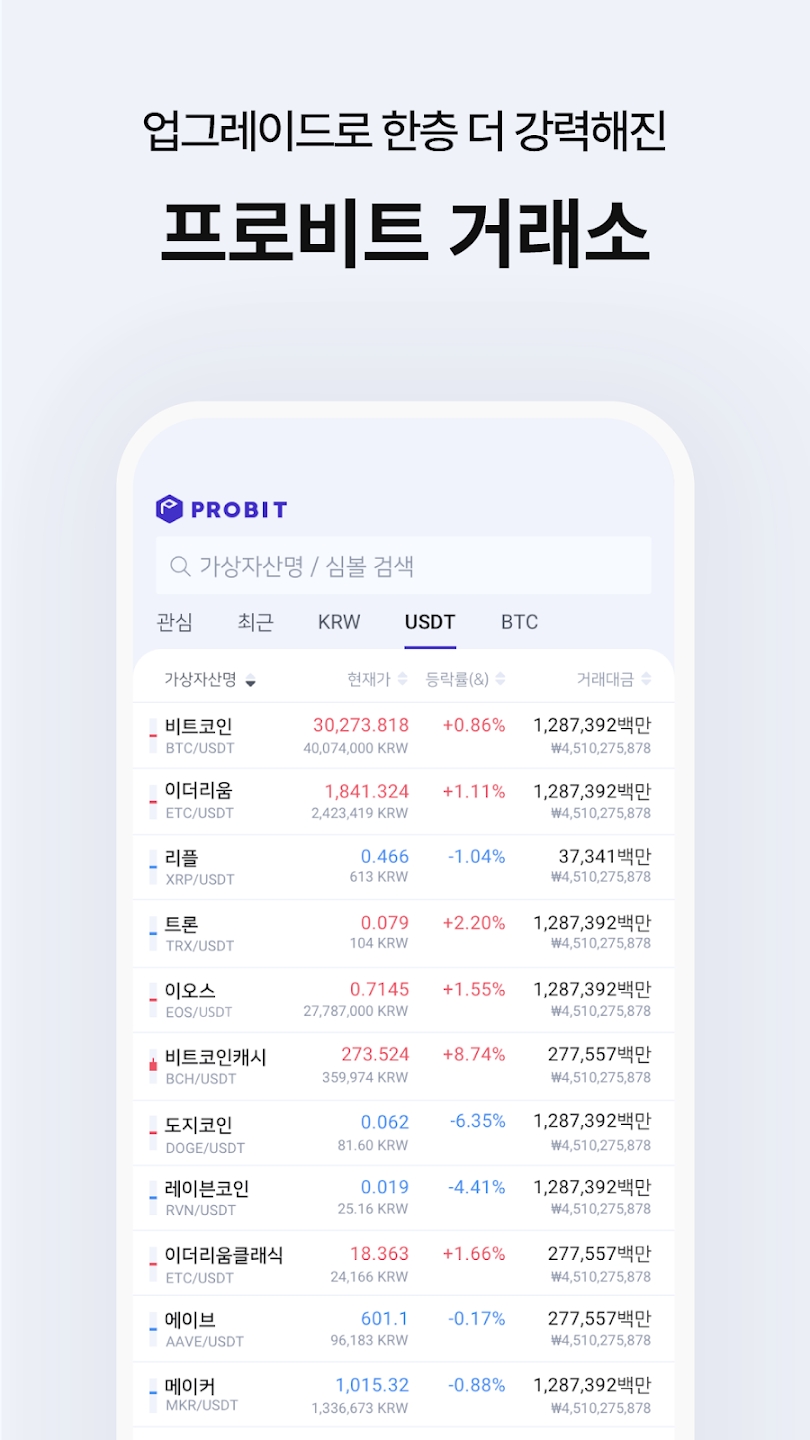 ProBit Korea Schermafbeelding 1