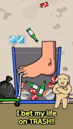 Trash King: Clicker Games स्क्रीनशॉट 1