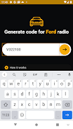 Ford radio code generator Capture d'écran 1