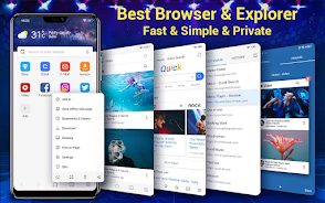 Schermata Web Browser & Fast Explorer 2