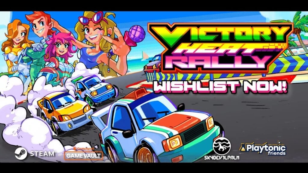 Victory Heat Rally: Retro Arcade Racer op Android