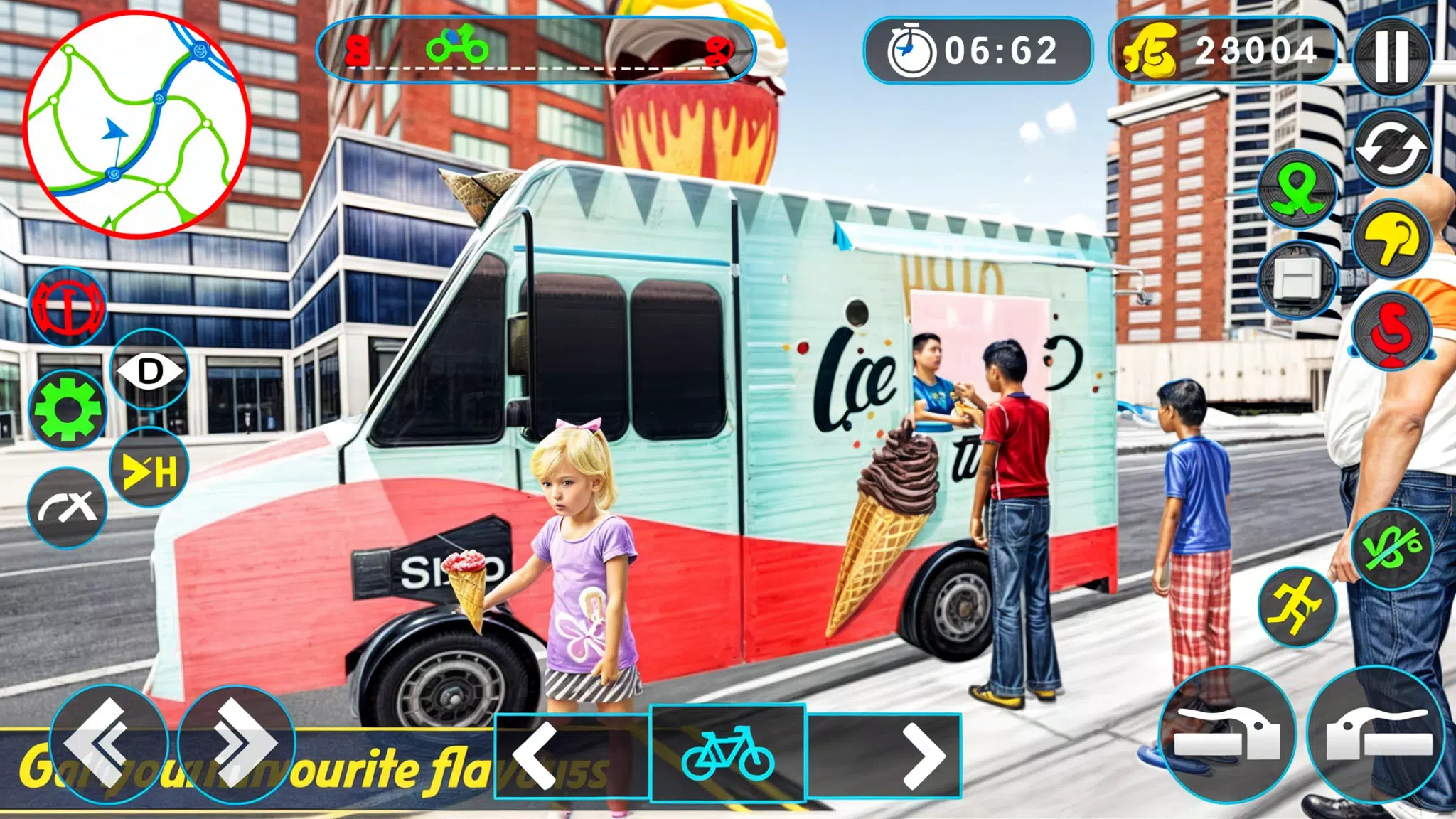 City Ice Cream Man Simulator Capture d'écran 3