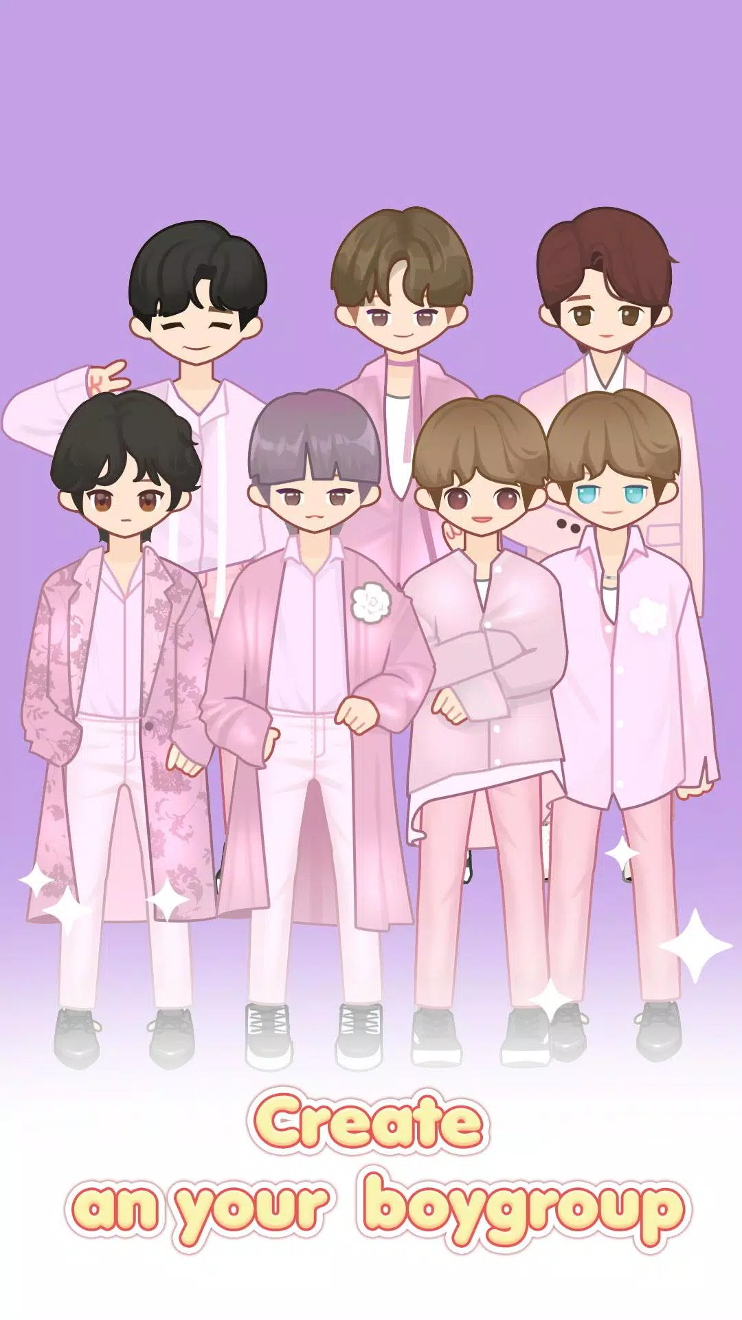 MYIDOL (#Dress up #BoyGroup #k应用截图第1张