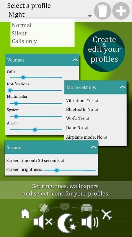 Sound Profile Captura de tela 1