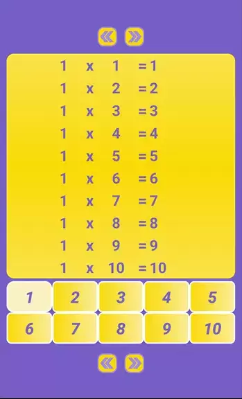 Multiplication Table: Math 스크린샷 0