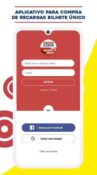 Ponto Certo Bilhete Unico Captura de pantalla 0