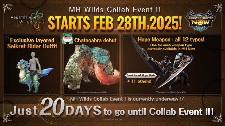 Monster Hunter Wilds တွင်လက်နက်အသစ်များမရှိပါ