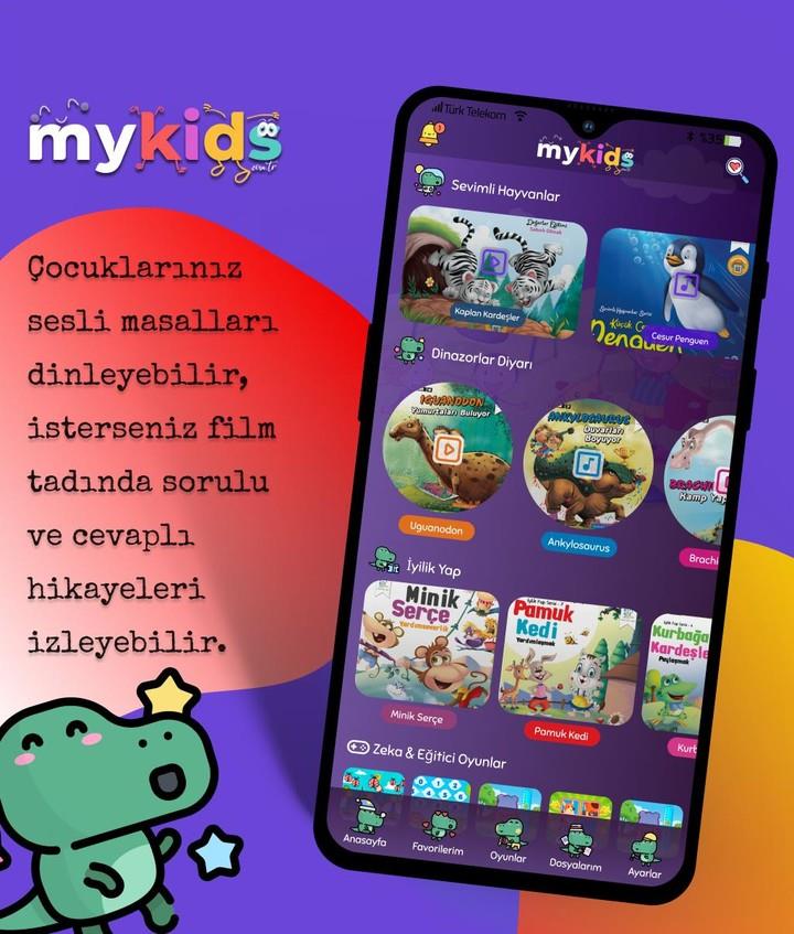 Mykids Masallar & Oyunlar Screenshot 1