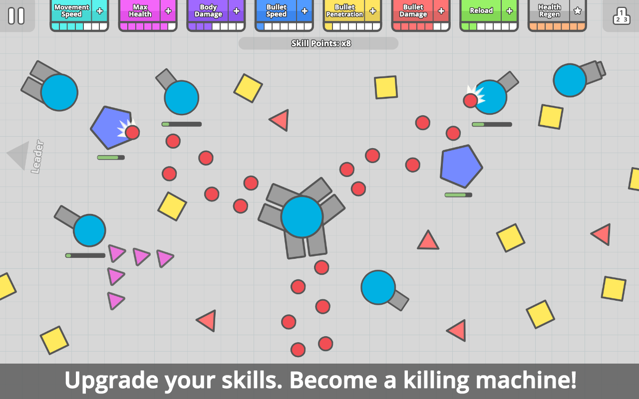 diep.io ဖန်သားပြင်ဓာတ်ပုံ 2