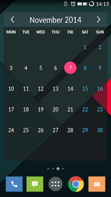 Month Calendar Widget by BiHSnow স্ক্রিনশট 1