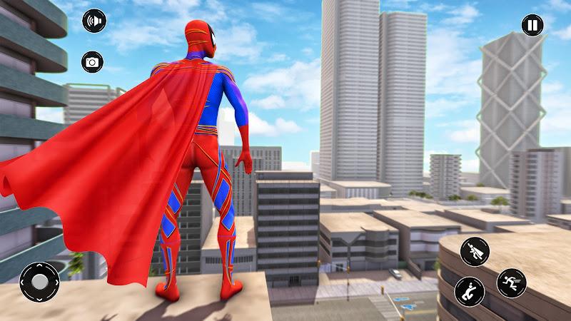 Spider Hero: Rope Hero Games Capture d'écran 0