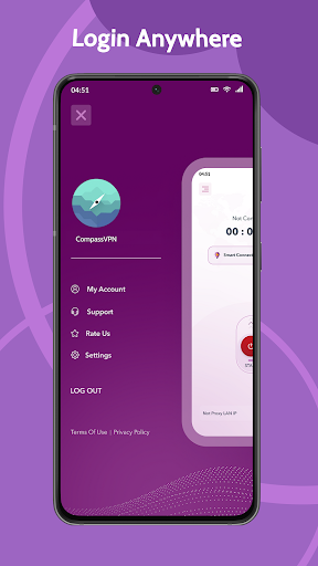 CompassVPN: Fast Unlimited VPN Ảnh chụp màn hình 2