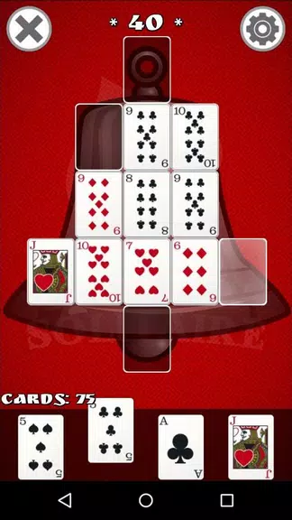 Schermata Shadow Solitaire 1