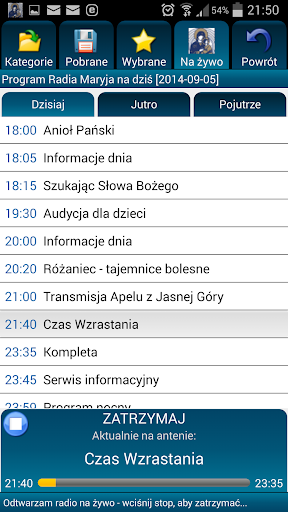 TV Trwam i Radio Maryja Polska स्क्रीनशॉट 1