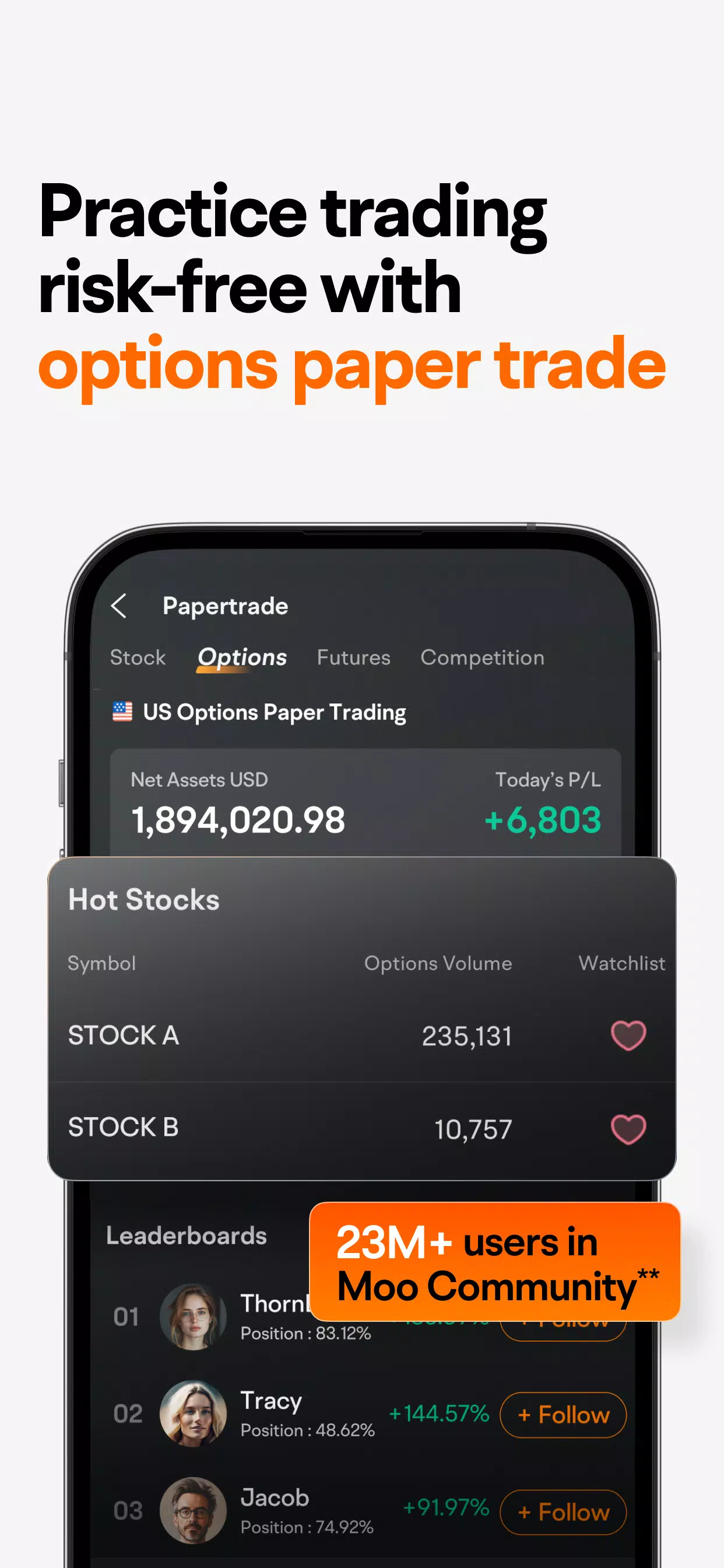 moomoo: options & stocks Screenshot 2