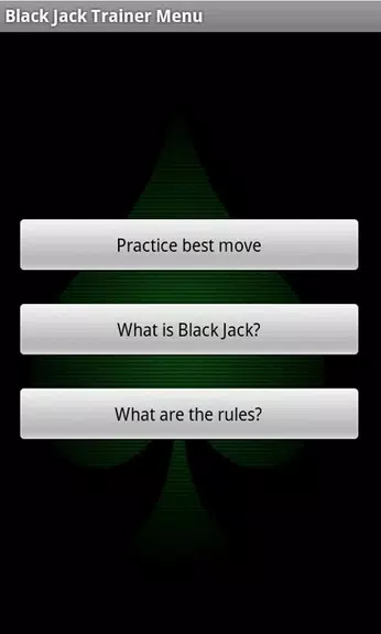 Black Jack Trainer Screenshot 3