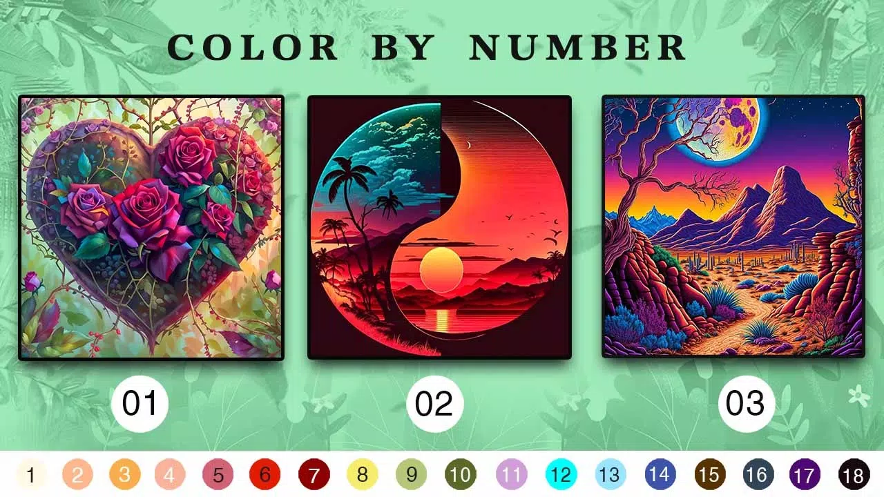 Color Master - Color by Number Schermafbeelding 1