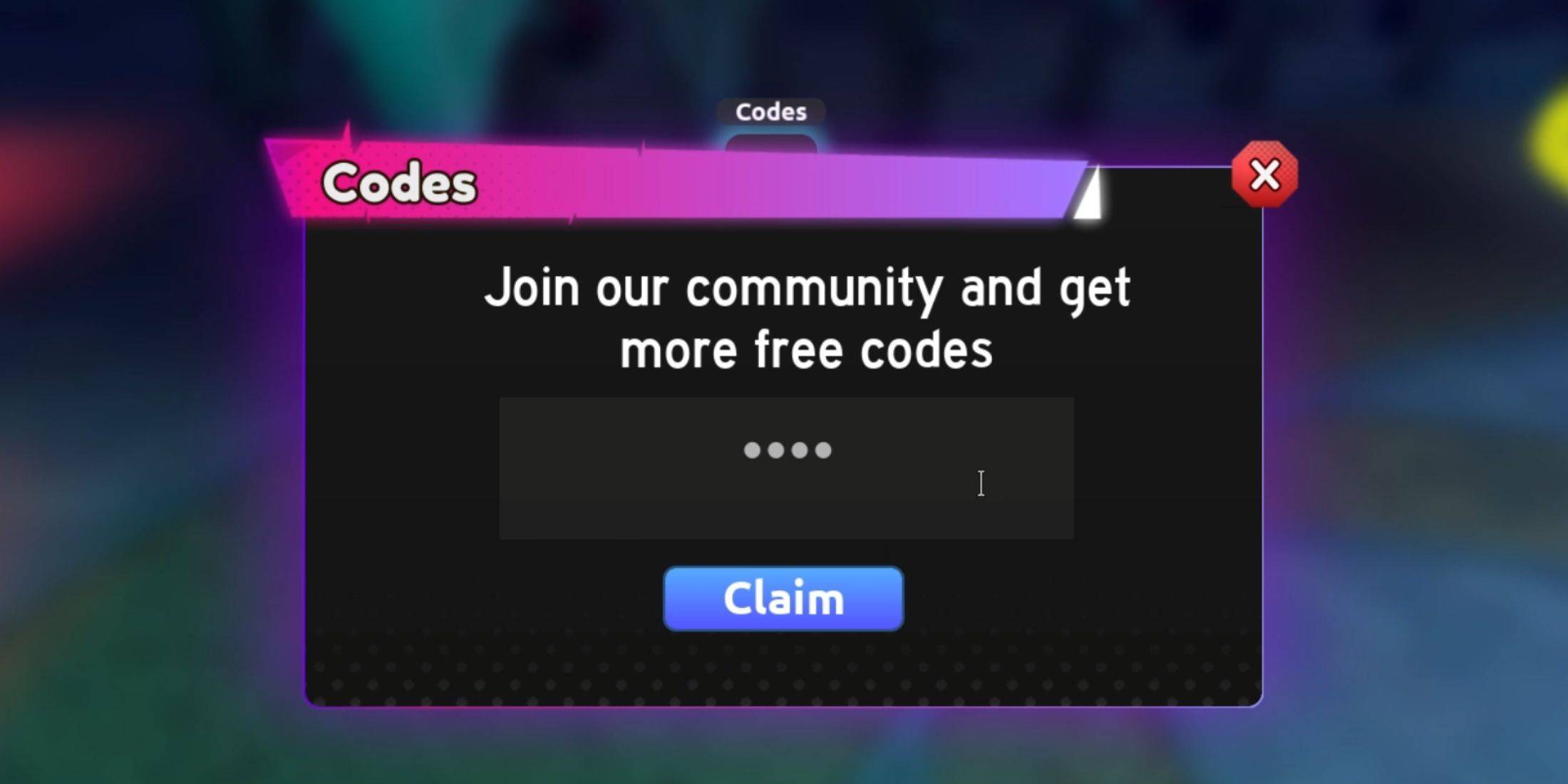 Redeeming Codes