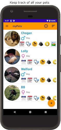 myPets - Pet Manager ภาพหน้าจอ 0