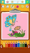 Butterfly Coloring Pages ภาพหน้าจอ 1