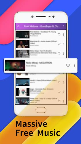 Floating Tunes-Music Player Tangkapan skrin 1