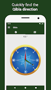 Prayer times: Qibla & Azan Tangkapan skrin 3