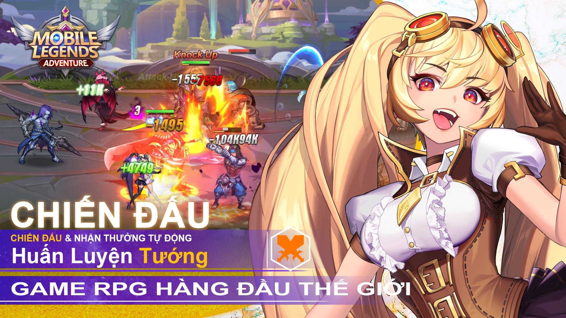 Mobile Legends: Adventure VN Captura de tela 1