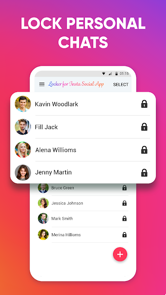 Locker for Insta Social App Mod Captura de tela 2