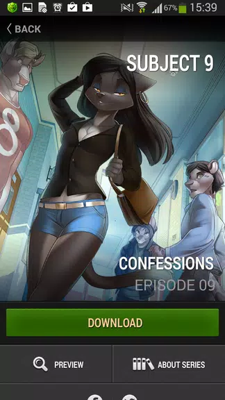 Subject 9 — Motion Furry Comic স্ক্রিনশট 2
