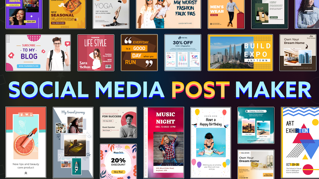 Social Media Post Maker スクリーンショット 0