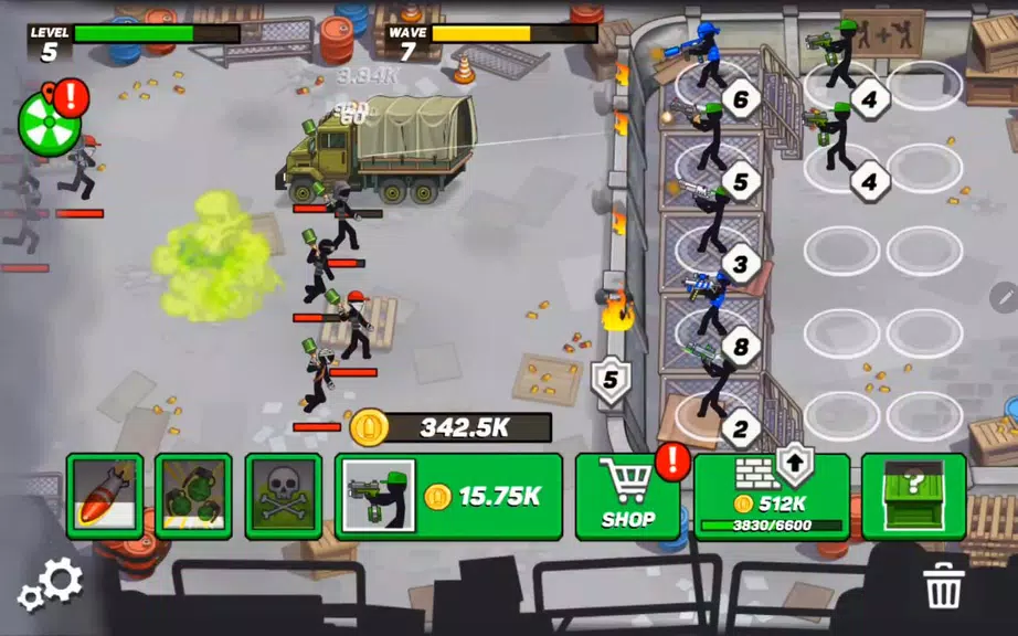 Stickman Defenders: Stick War应用截图第0张