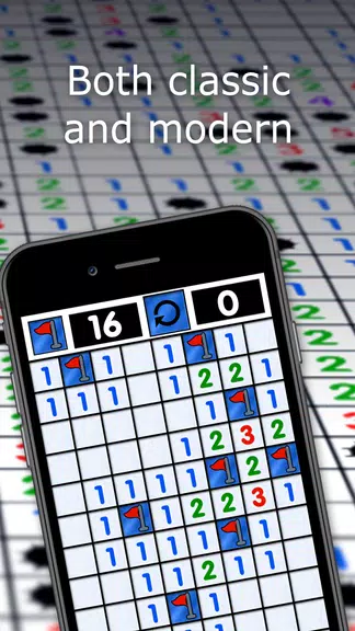 Minesweeper - Sweeping mines Ảnh chụp màn hình 2