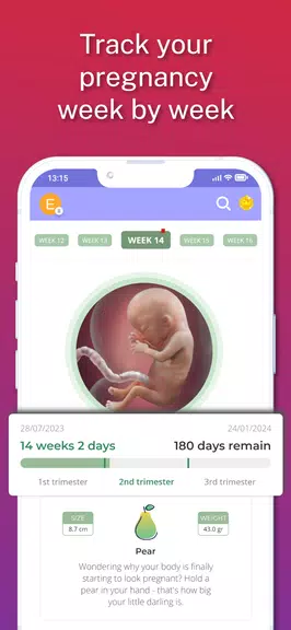 Momercy Pregnancy & Baby Care Capture d'écran 2