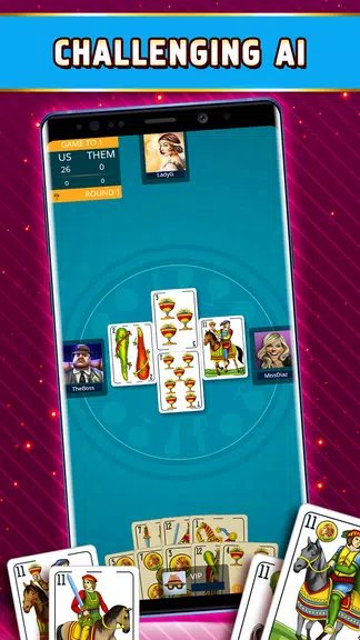 Tute Offline - Card Game ဖန်သားပြင်ဓာတ်ပုံ 1