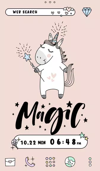 Unicorn Magic Theme应用截图第0张