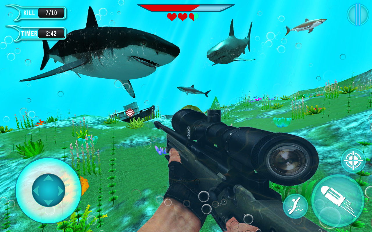 Hunt Wild Shark Simulator Ảnh chụp màn hình 2