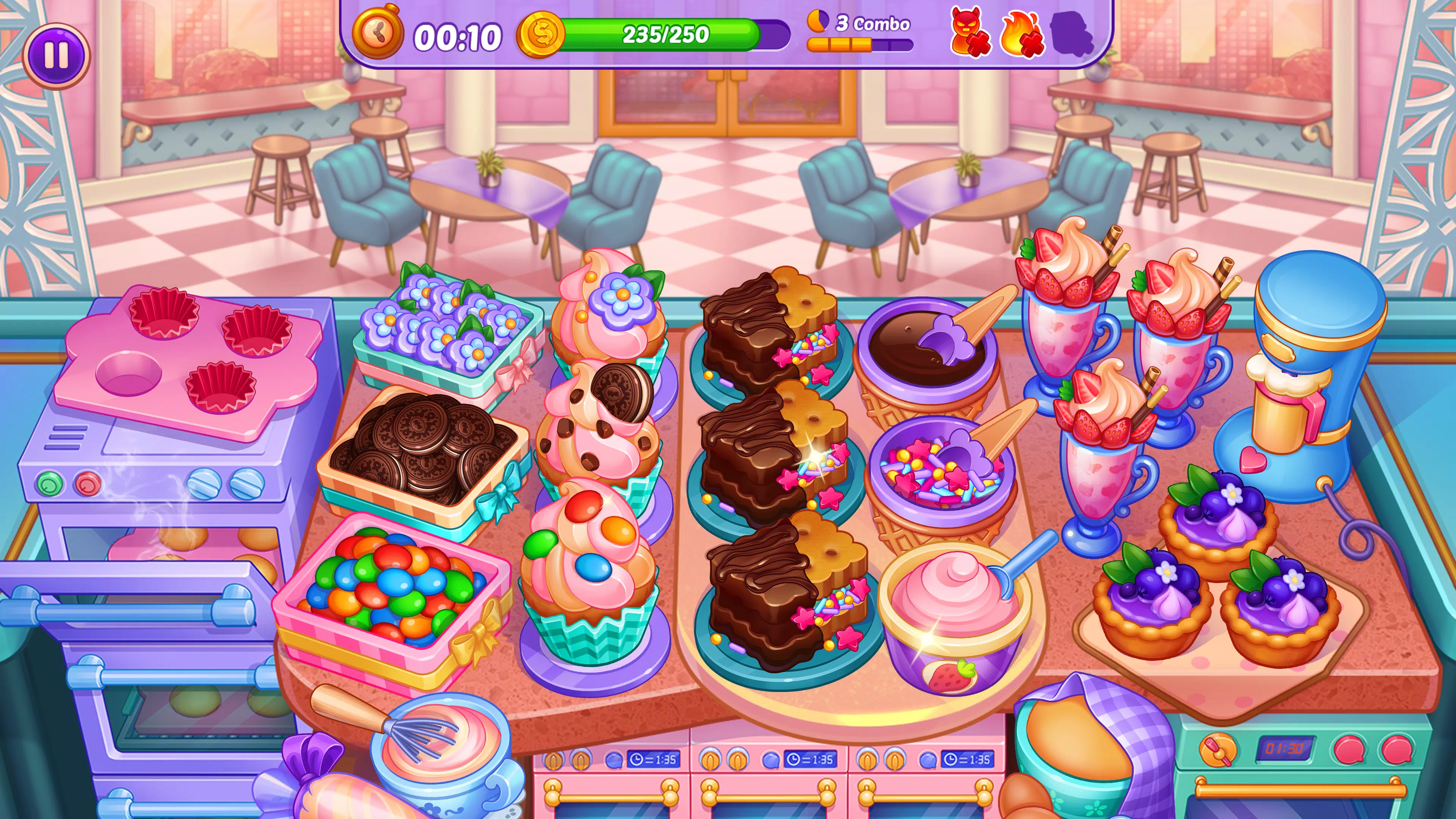 Cooking Crush: koch spiele Screenshot 2