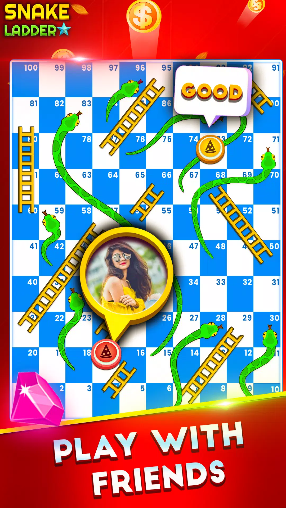 Snakes and Ladders Star Schermafbeelding 3