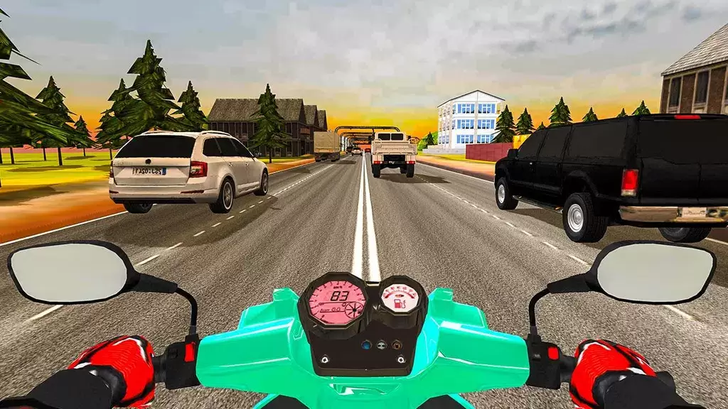 Highway Traffic Rider - 3D Bik Ảnh chụp màn hình 0