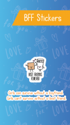 BFF Sticker For Chat- WAStickerApps Captura de pantalla 1