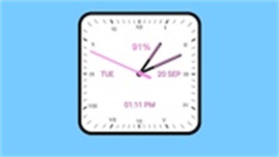 Analog Clock Square Cloassic ภาพหน้าจอ 0